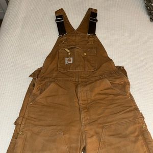 Carhartt Overalls Double Knee Duck Brown